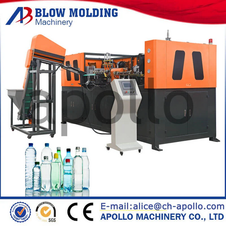 Full Automatic 4 Cavities Pet Bottle Blow Molding Machine