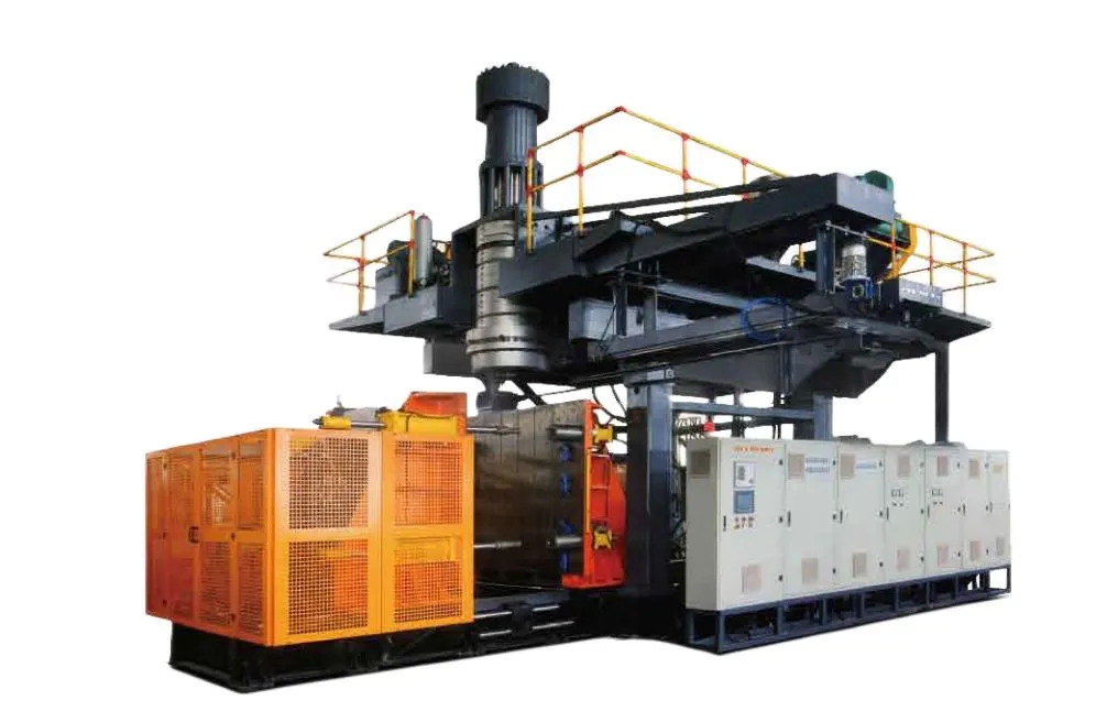 55 Gallon Plastic Drum 2 Ring Barrel Making Machine 200L 210L 230L Plastic Drum Blow Molding Machine