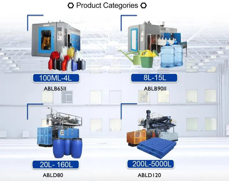 5L HDPE Jerry Can Extrusion Blow Molding Machine 1L 3L Plastic Jerry Can Production Blow Molding Machine
