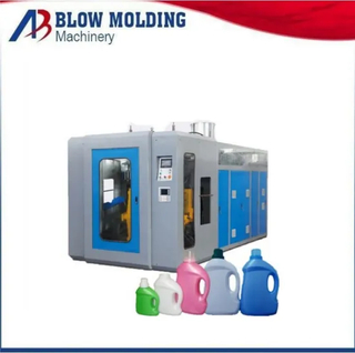 Automatic Serve Motor Oil/Lubricant / Milk Bottle Blow Molding Machine