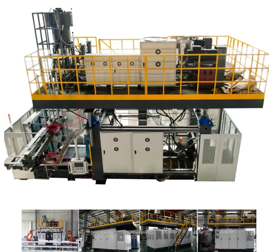 Barrel Blow Moulding Machine, Machine for Plastic Double Ring Drum, Single Ring 55 Gallon